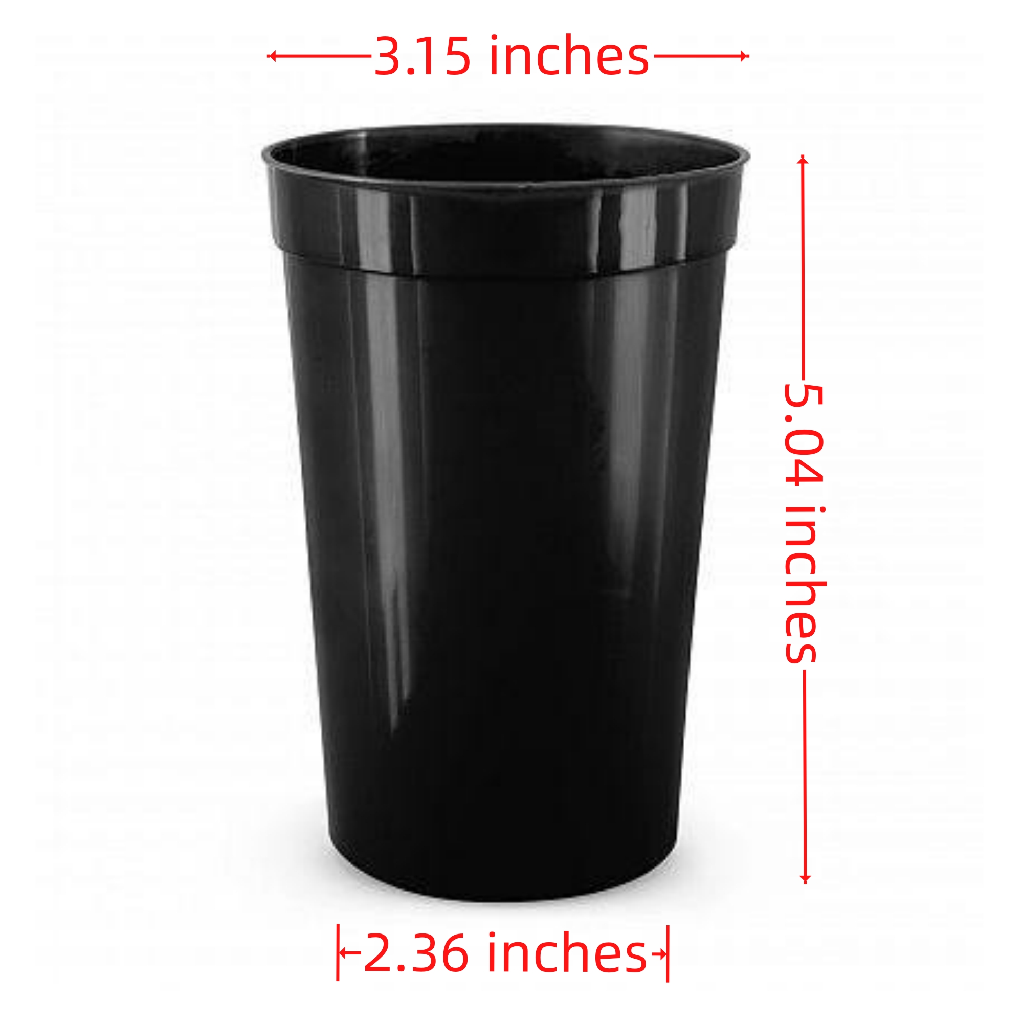 9oz Stadium Reusable Plastic Party Cups MOQ20 2