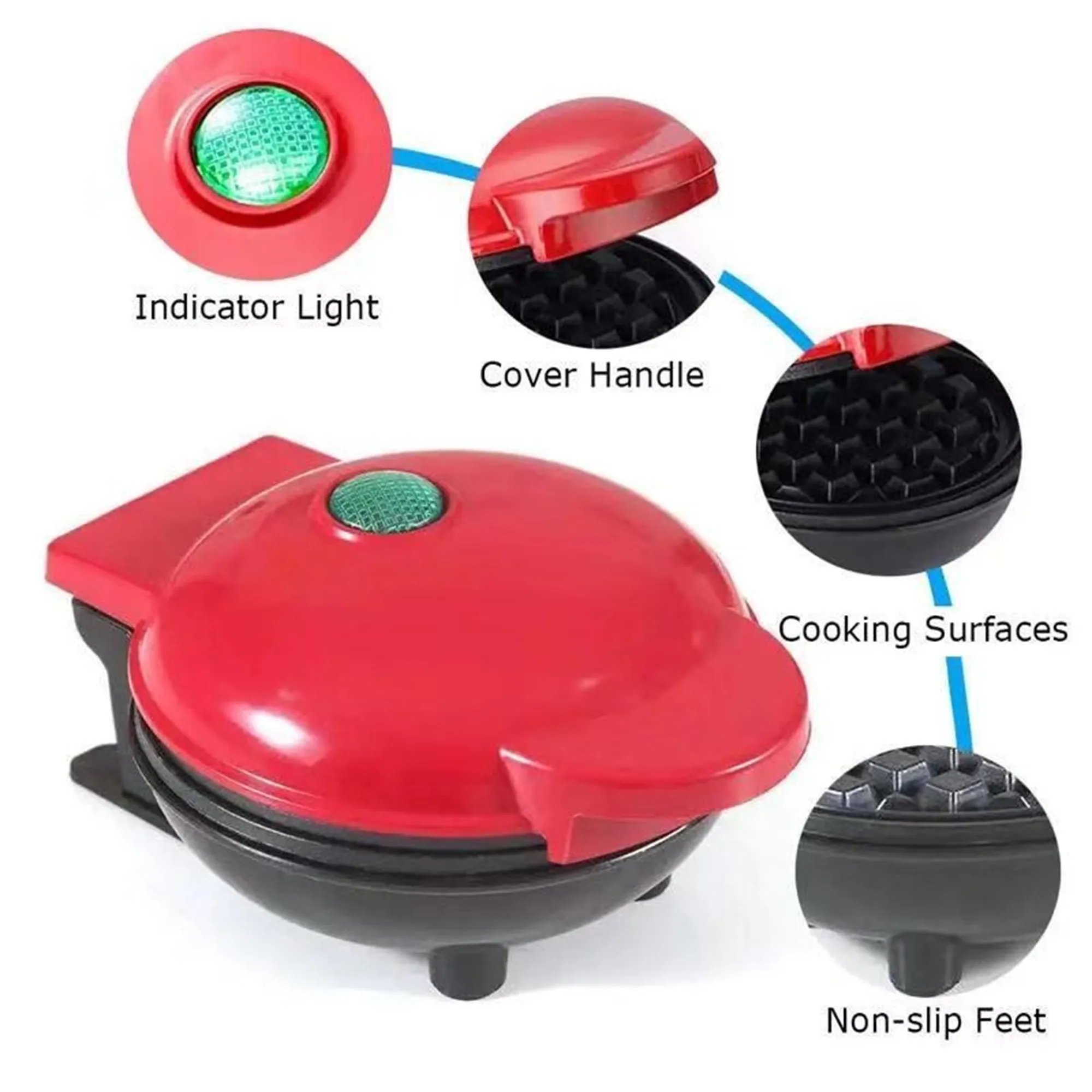 Mini Waffle Maker 3