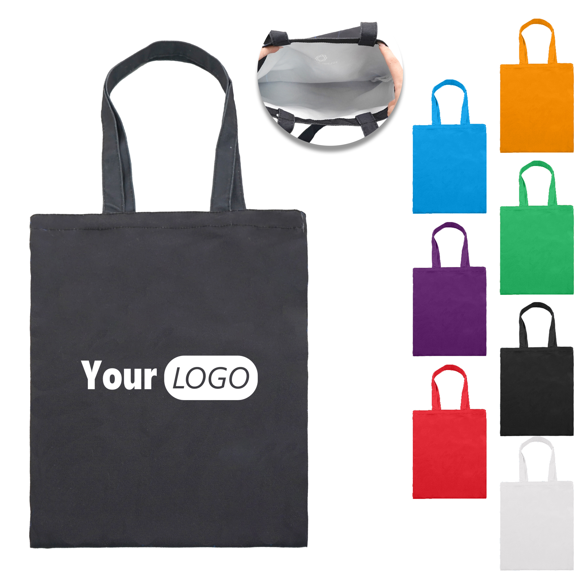 Cotton Tote Bag, custom tote bag with logo imprint 1