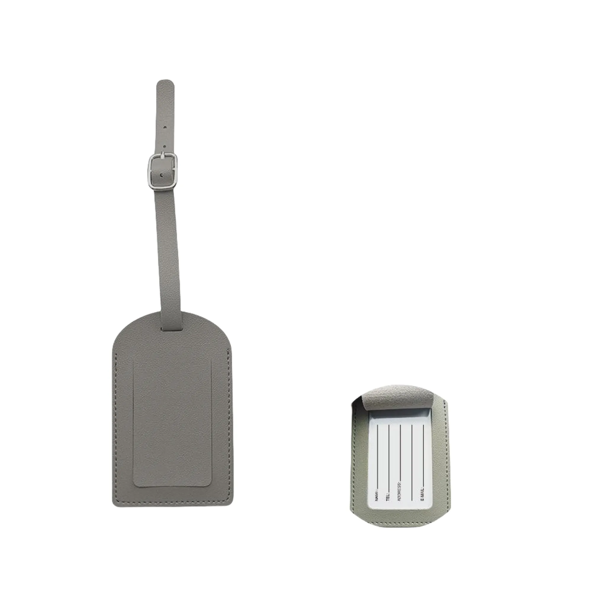 PU Thickened Vertical Flip Cover Boarding Pass Luggage Tag 5