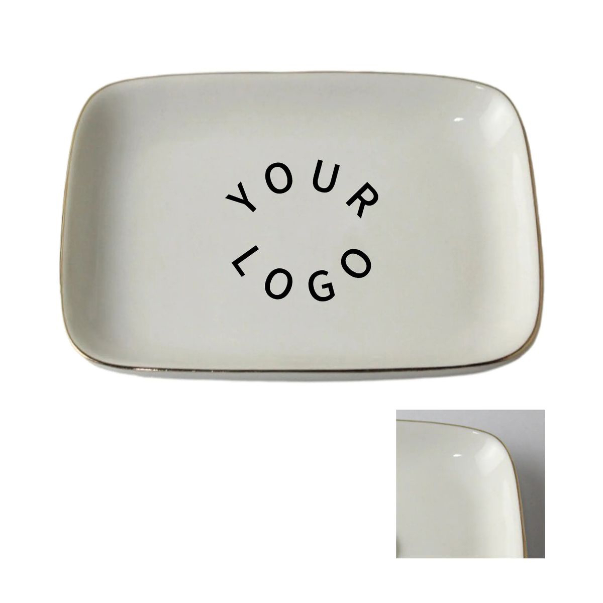 Square Trinket Tray for Keys or Rings 2