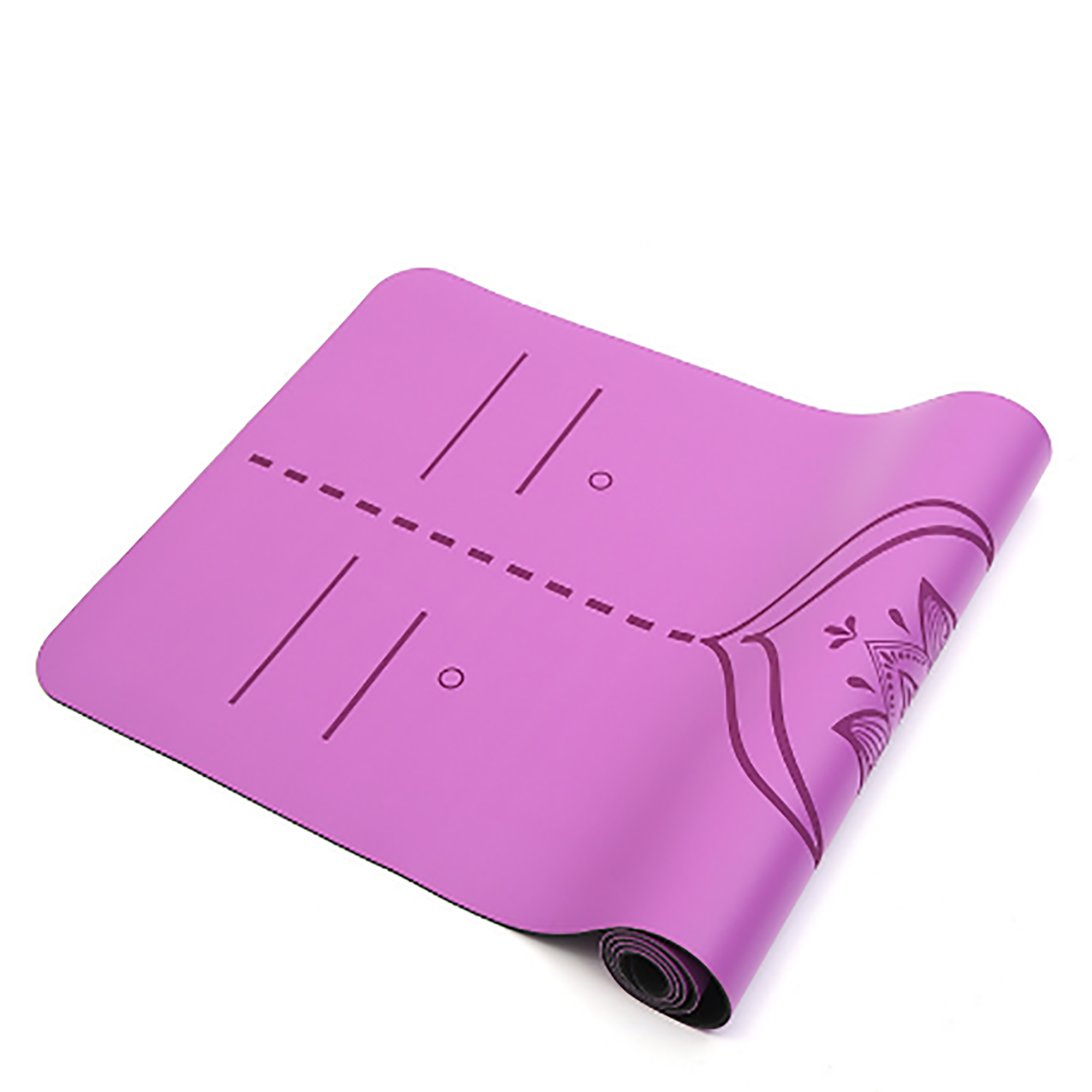 Solid Color Fitness Yoga Mat 4
