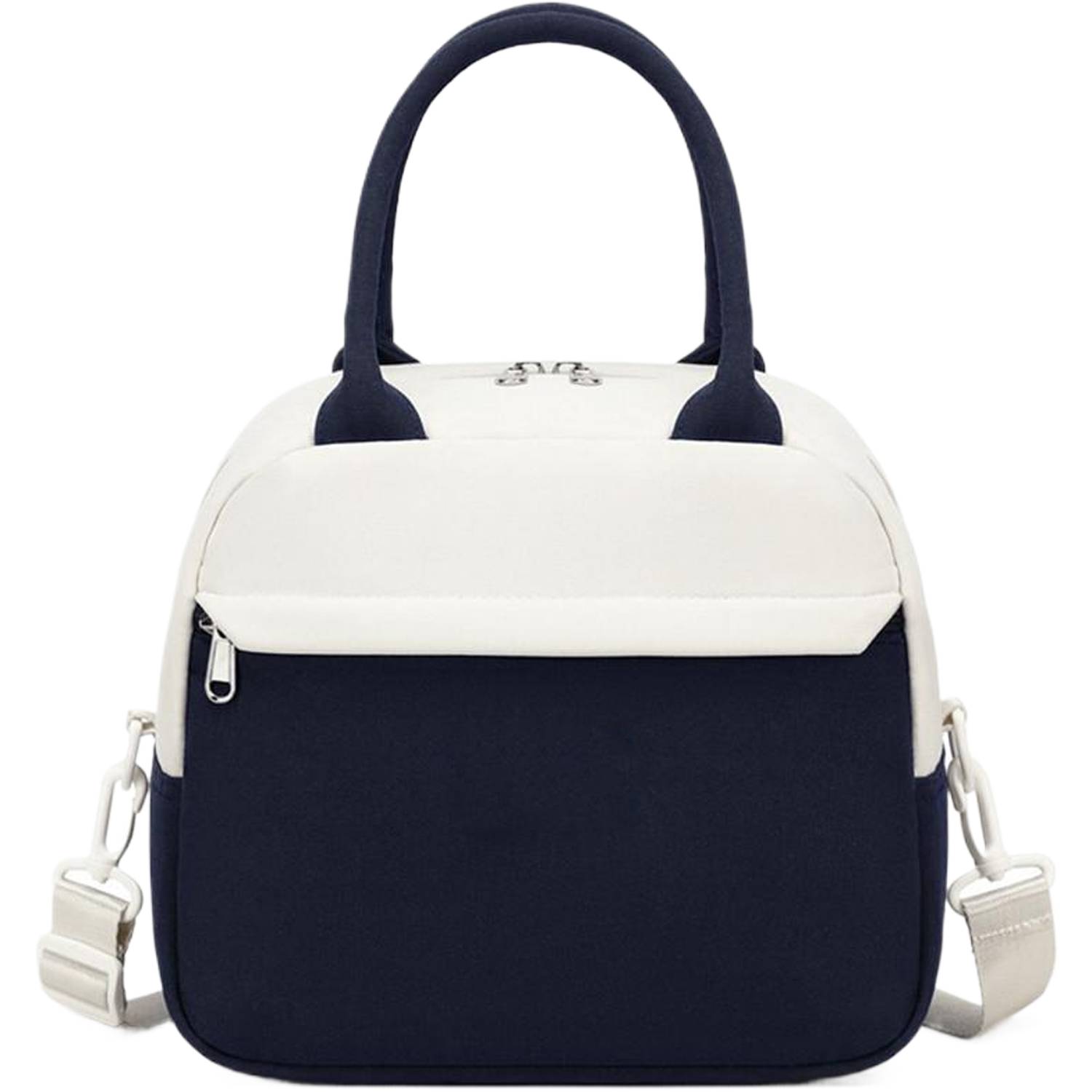 7L Oxford Insulated Lunch Bag w/ Shoulder Strap 3