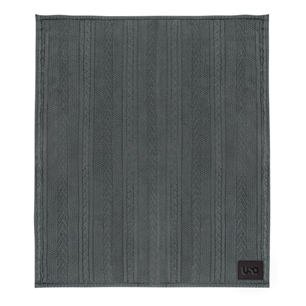 Cable Sherpa Blanket 54