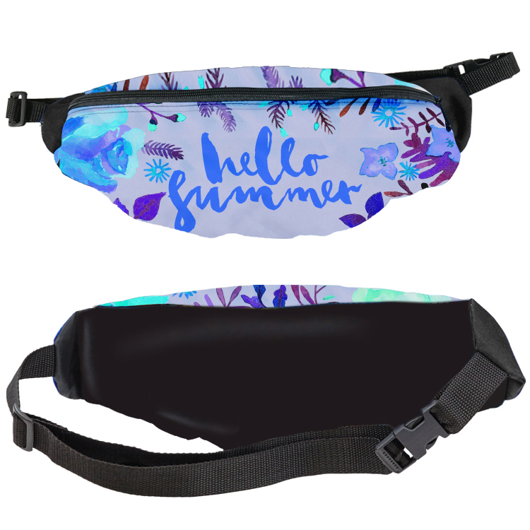 Wide Full Color Front Only Fanny Pack 5