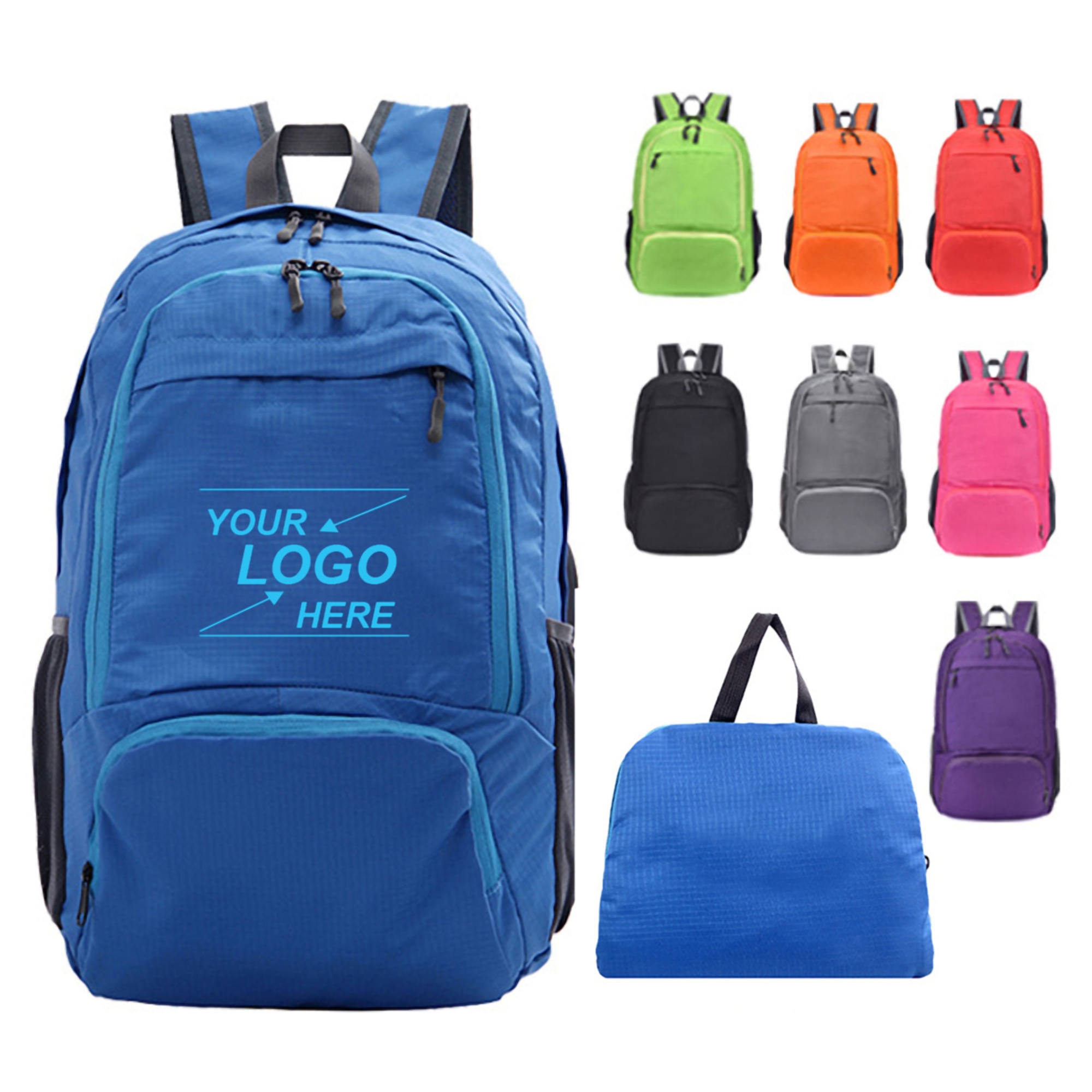 Compact Foldable Travel Backpack