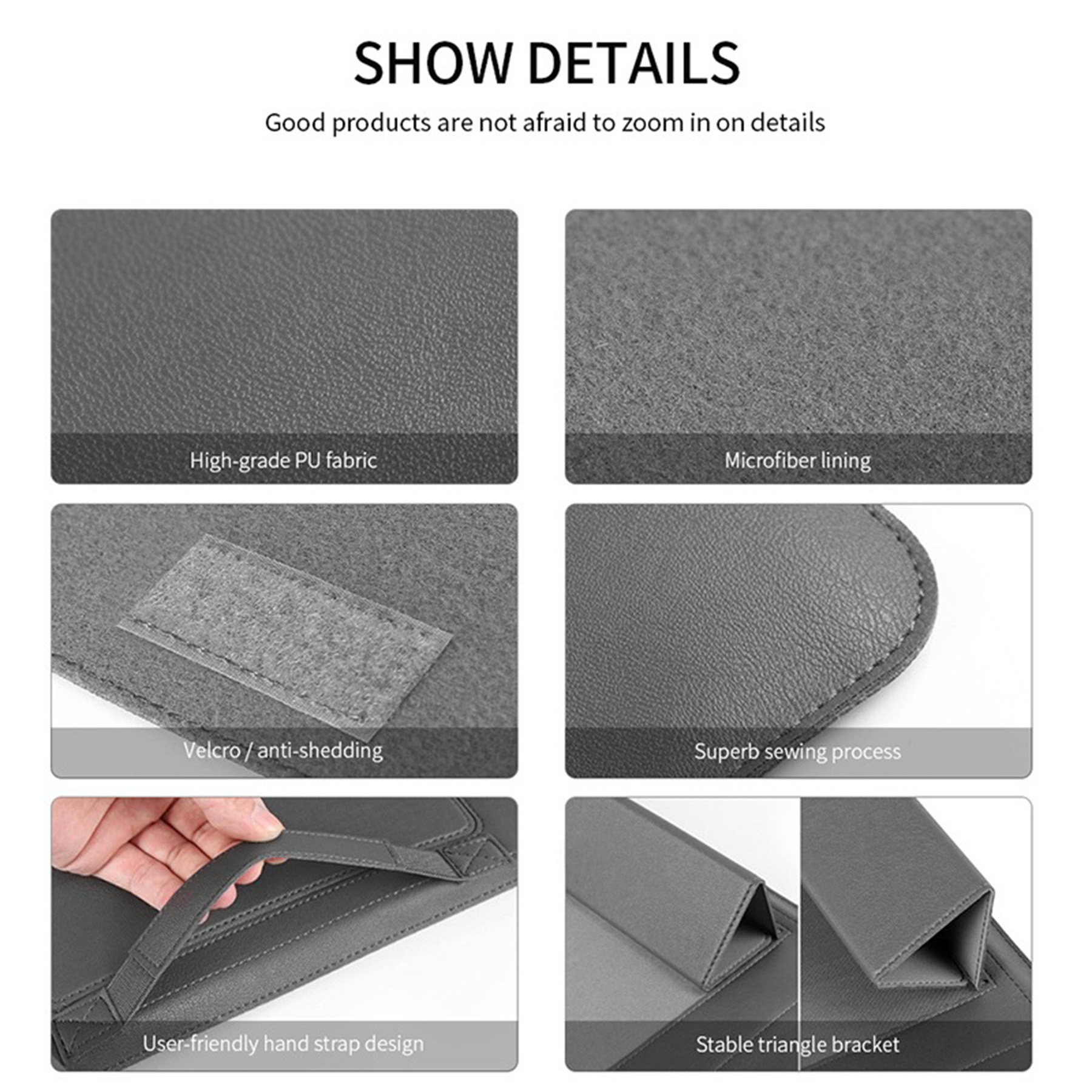 Laptop Sleeve Bag With Stand 3