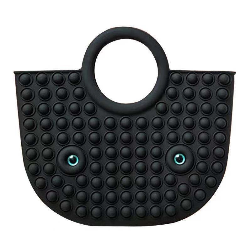 Handbag Push Pop Fidget Toys Silica Gel Tote Bag 4