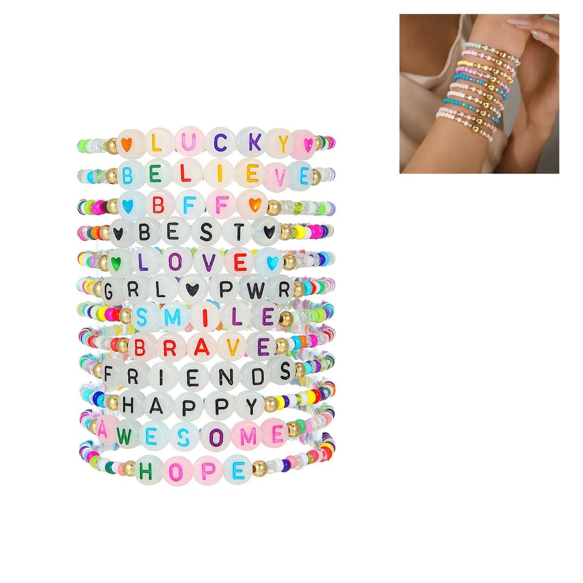 Lightweight Beaded Bracelets for Music Festivals 1