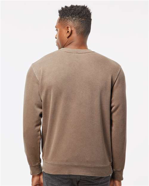 Unisex Midweight Pigment-Dyed Crewneck Sweatshirt - PRM3500 74