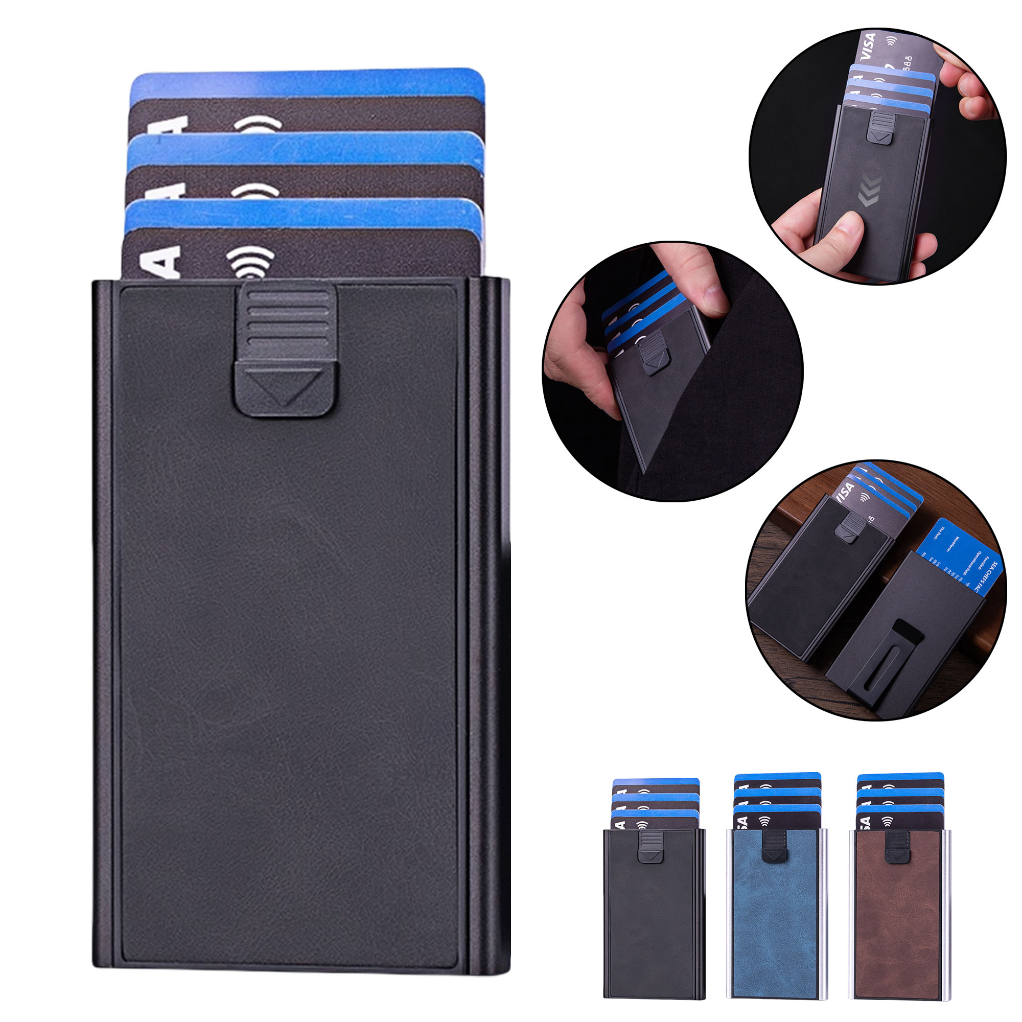 Premium Aluminum Card Holder 1
