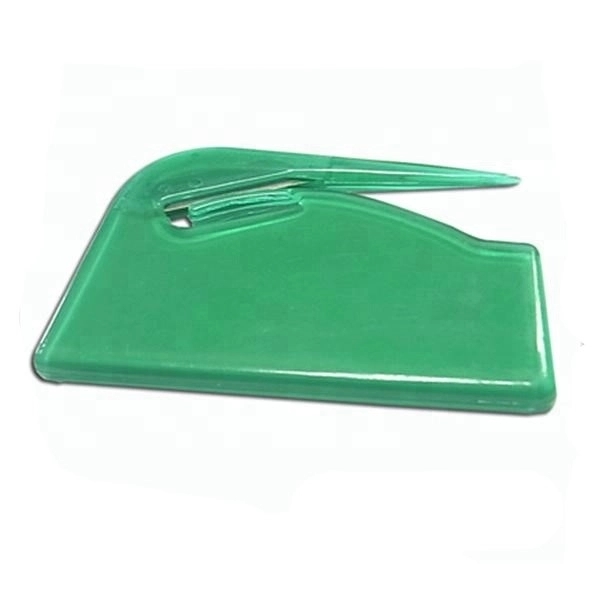 Square plastic letter opener 4