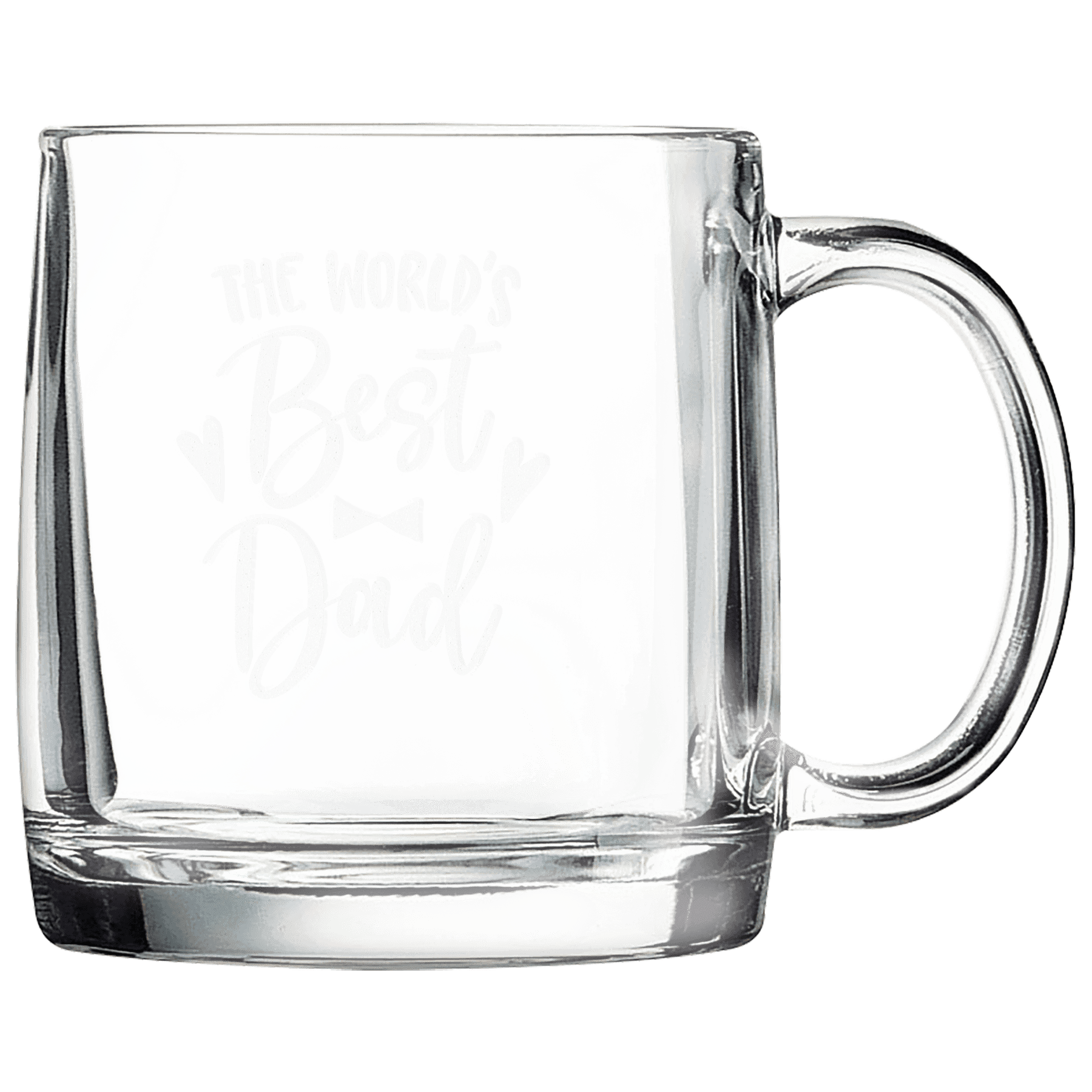 12 1/4 oz. Clear Coffee Mug 2