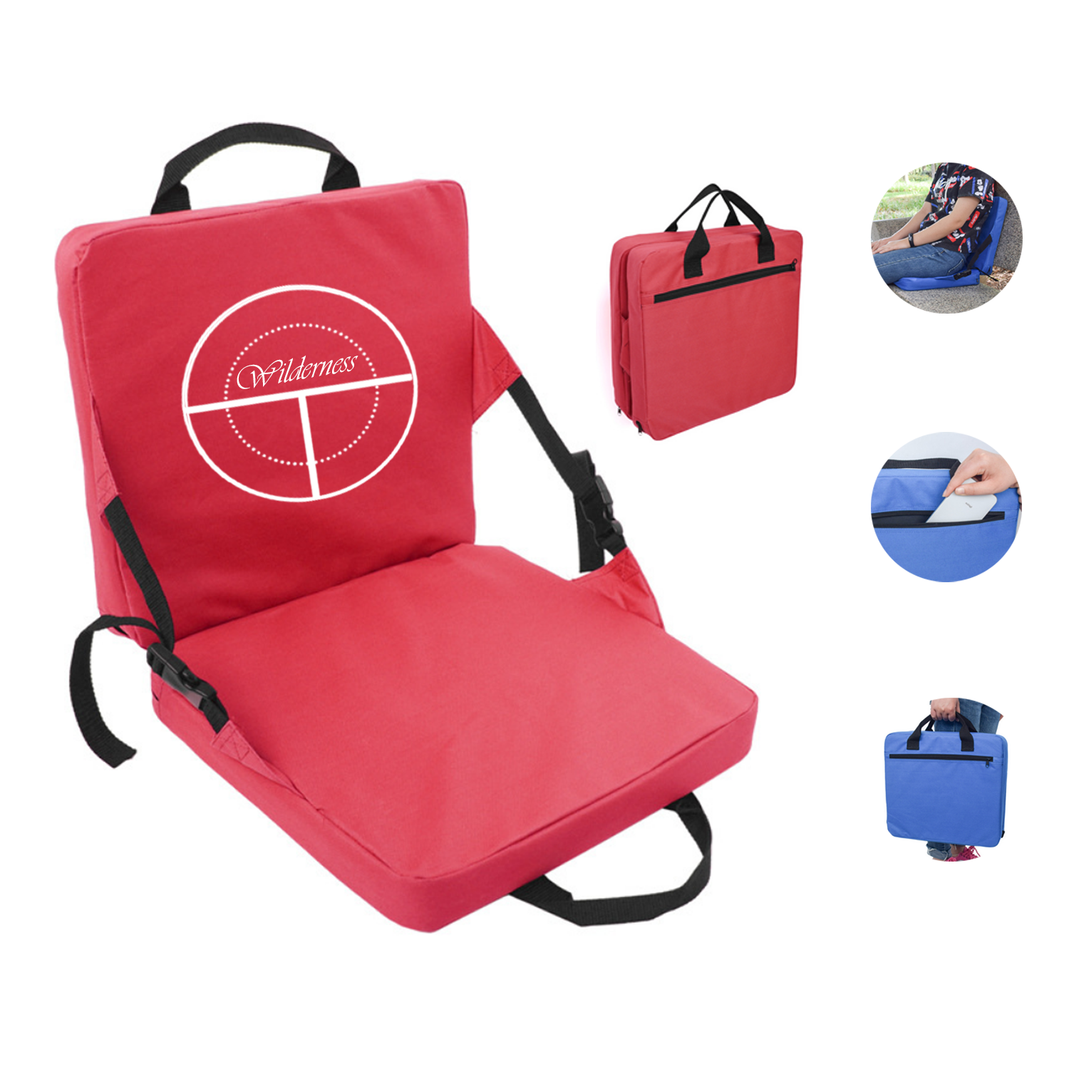 Foldable Stadium Beach Cushion 1
