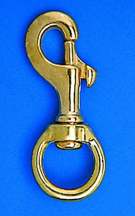 Solid Brass Swivel Snap 2