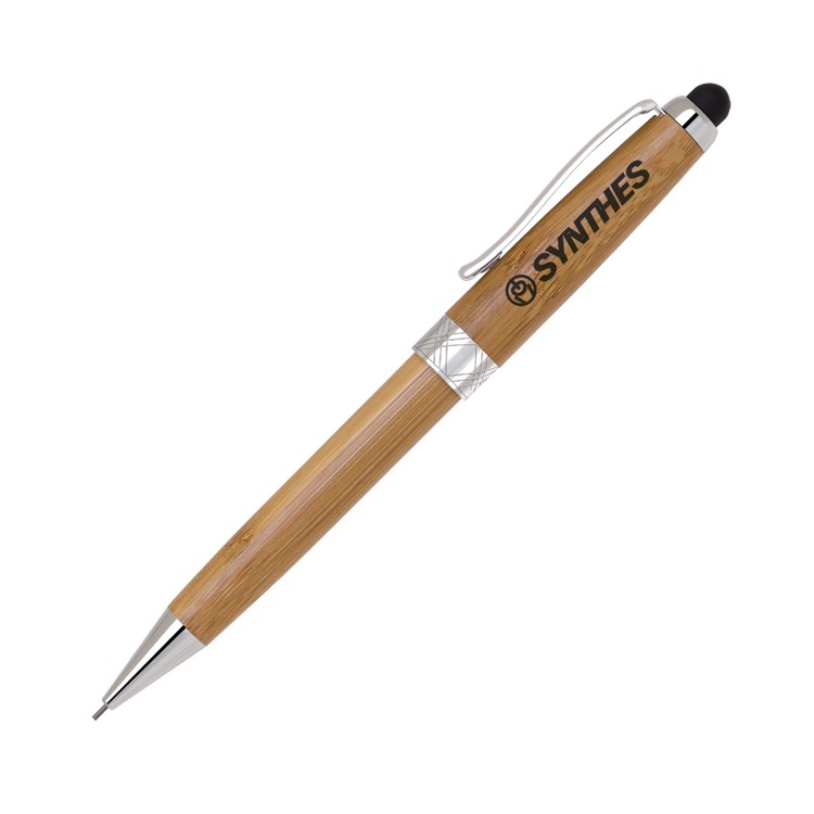 Eco II Stylus Tool with Bamboo Mechanical Pencil 2