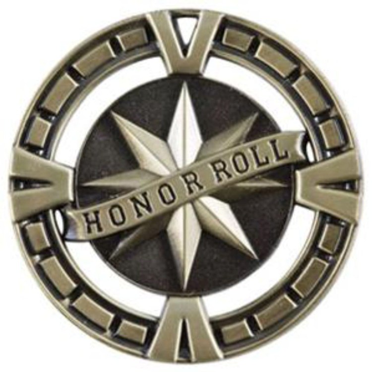 2-1/2" Honor Roll BG Medal 2