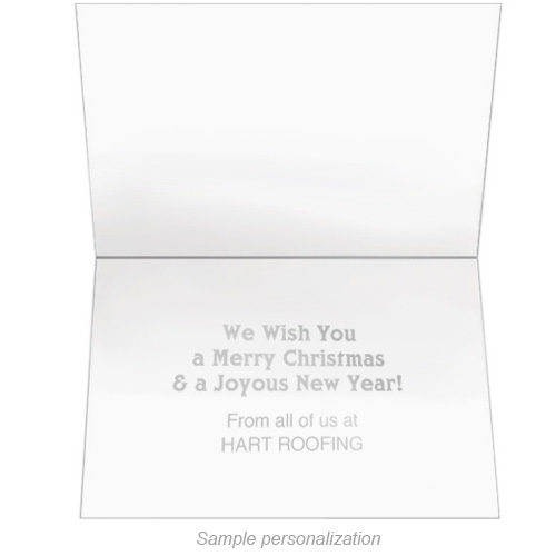 Winter Wishes Holiday Greeting Card 3
