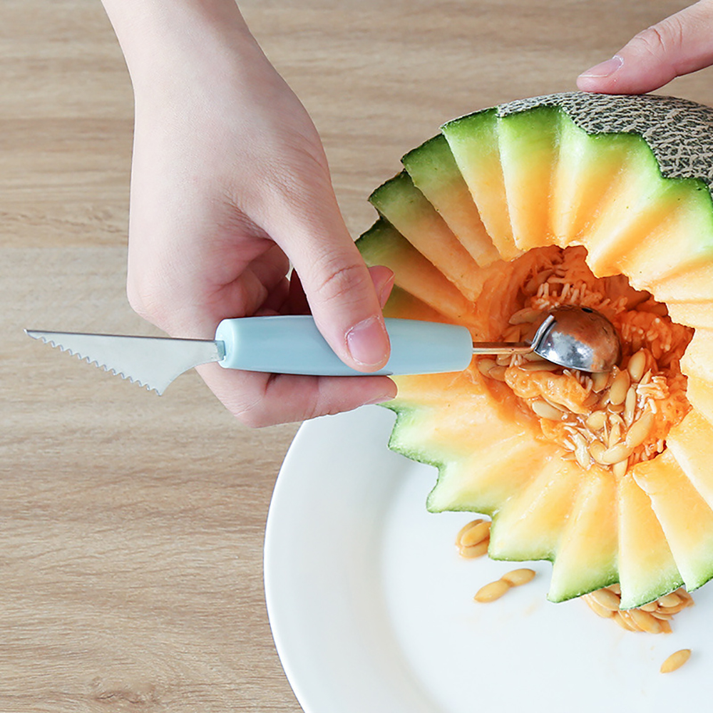 Double - headed fruit carving knife 2