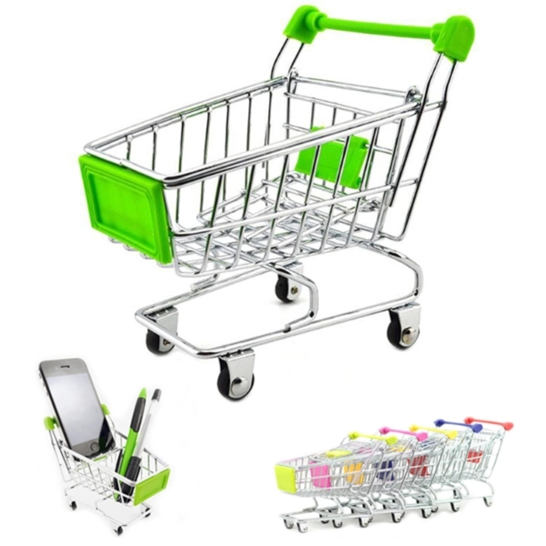 Mini Desk Shopping Cart 1