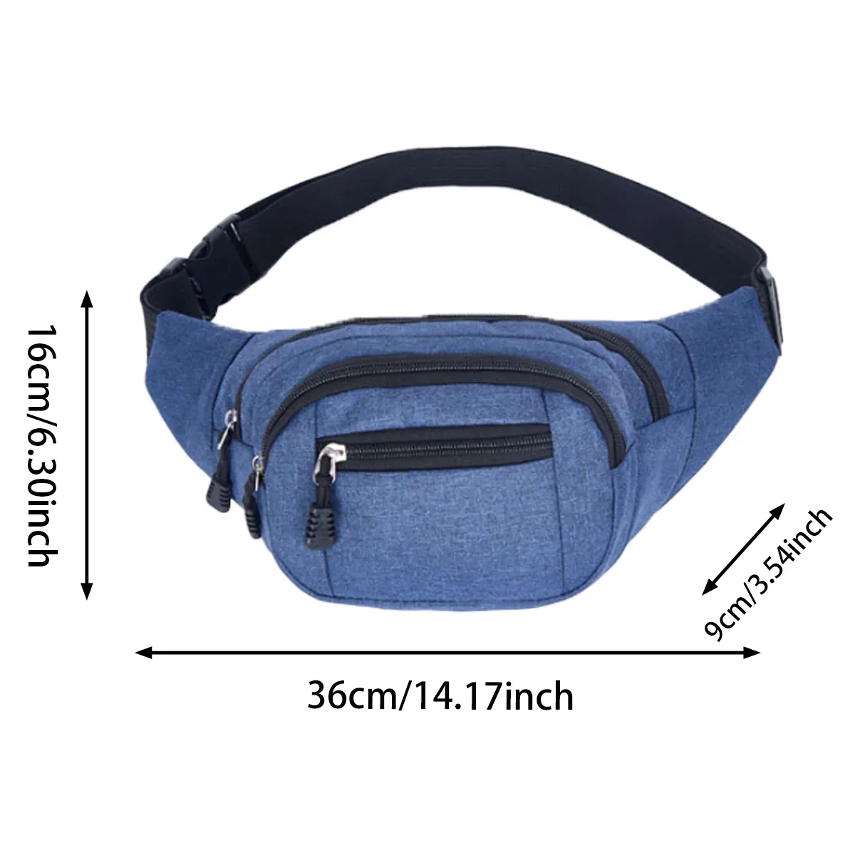 Multi-Pocket Waist Bag For Travel & Outdoor Activities 2