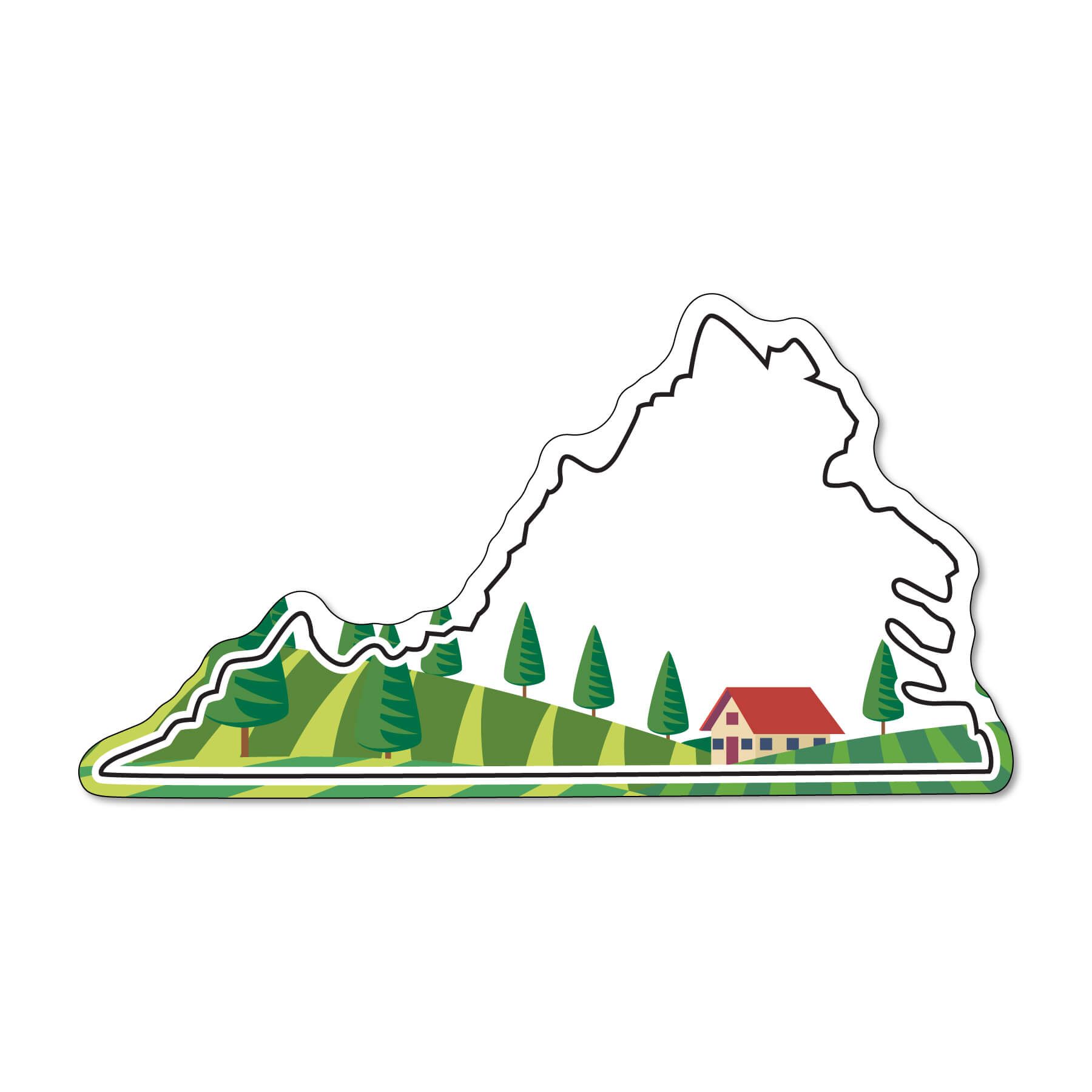 Virginia NoteKeeper™ Magnet 35 Mil 11