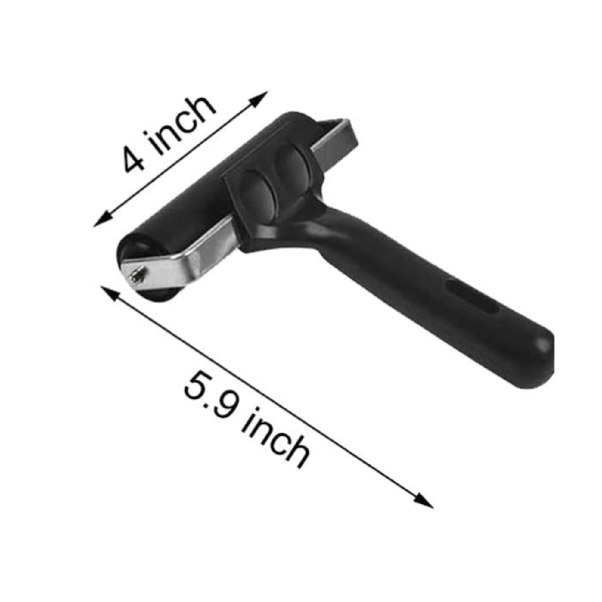 4-Inch Rubber Brayer Roller For Printmaking 4