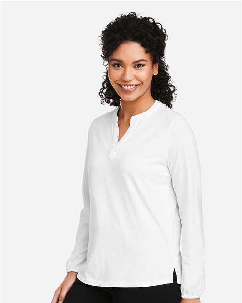 Women's Raleigh Half-Placket Knit Top - DP122W 32