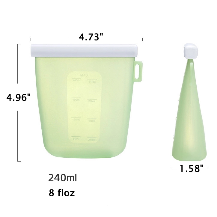 Silicone Reusable Food Container & Freezer Storage Bag 18
