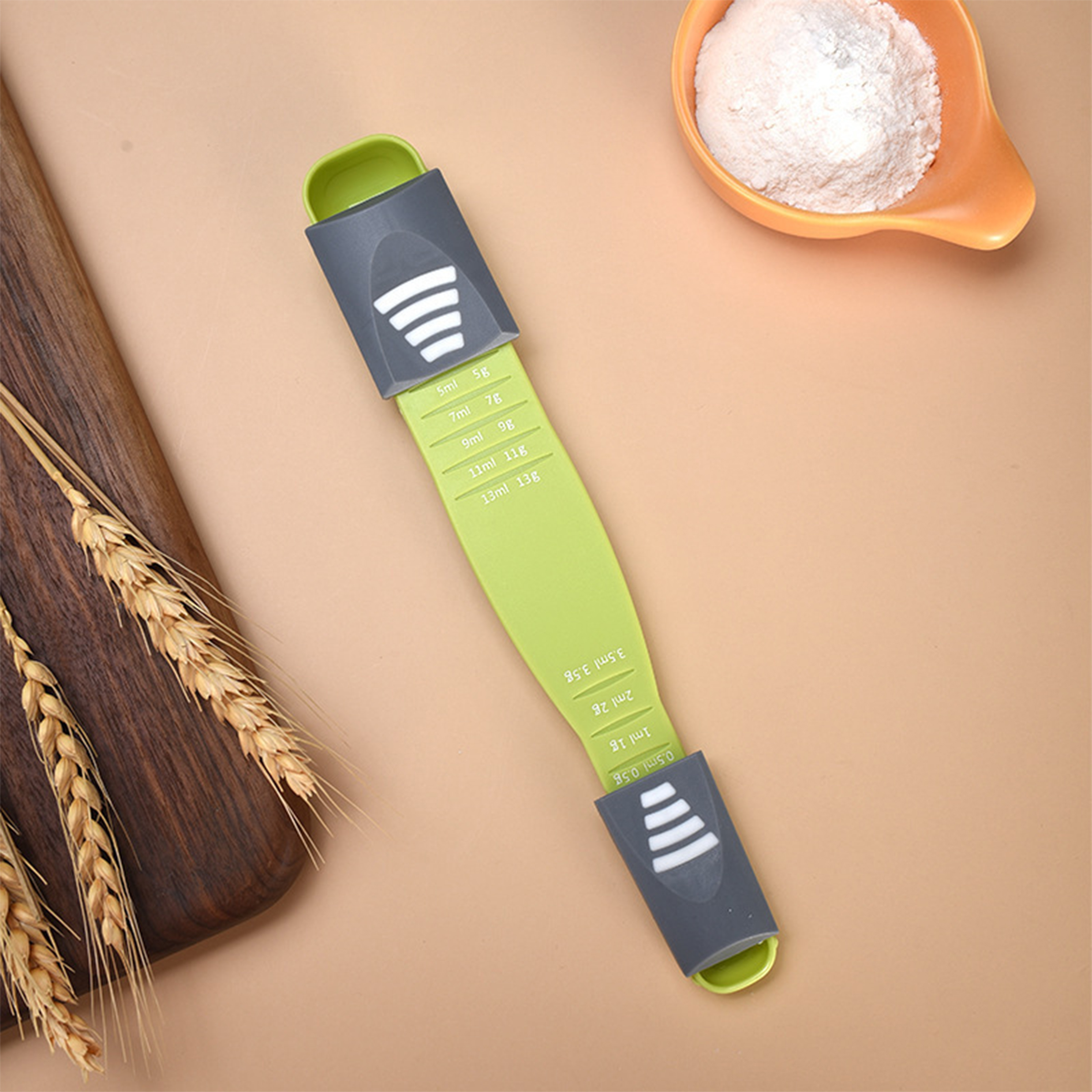 Abs Multi Functional Adjustable Measuring Spoon 2