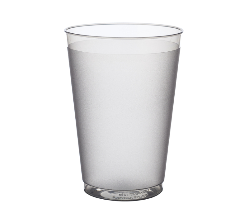 Flexible Frosted Stadium Plastic Cup, 12 oz. 3
