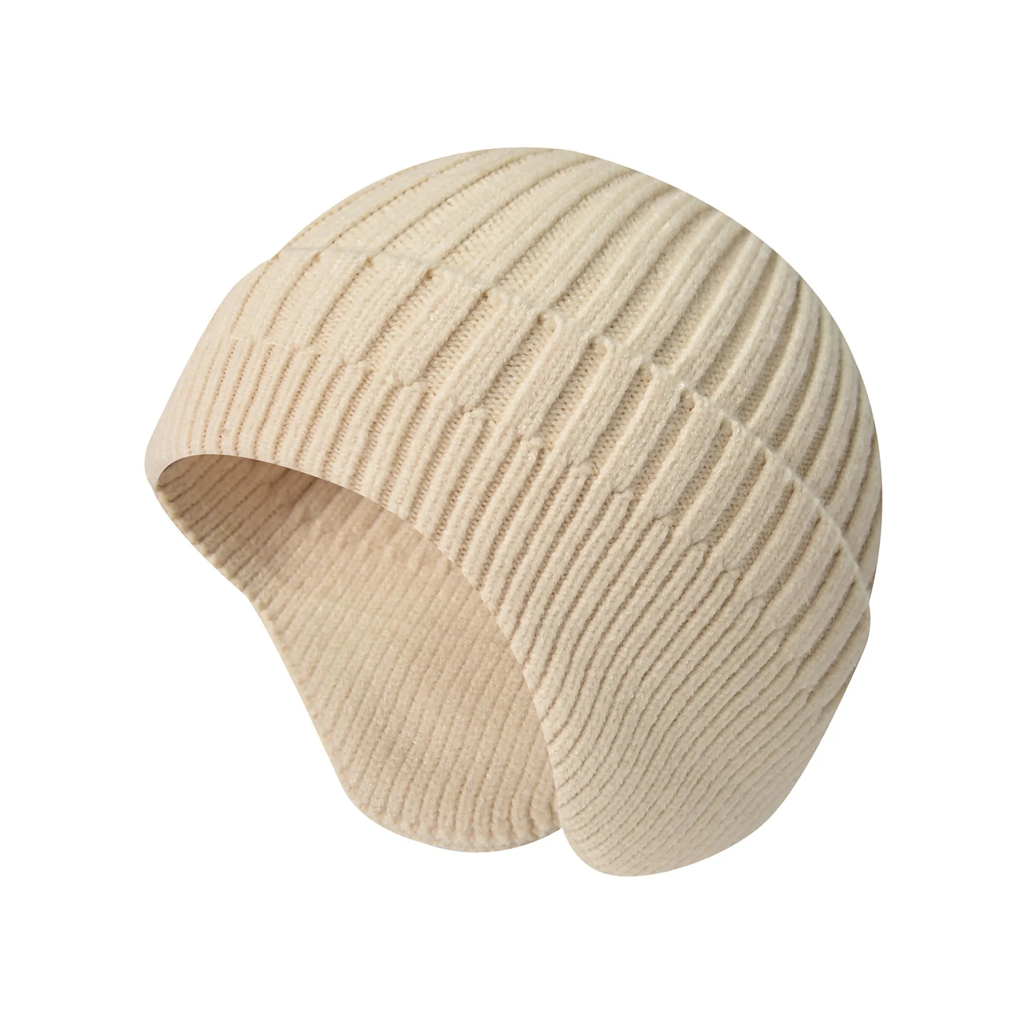 MOQ 100PCS Stocking Caps with Ears Warm Hat 5