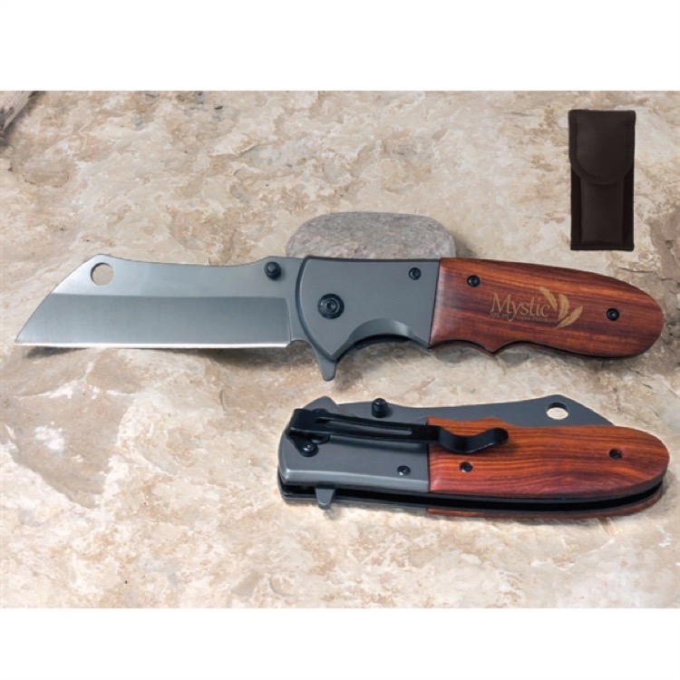 EquipTek Lux Cleaver Pocket Knife 1