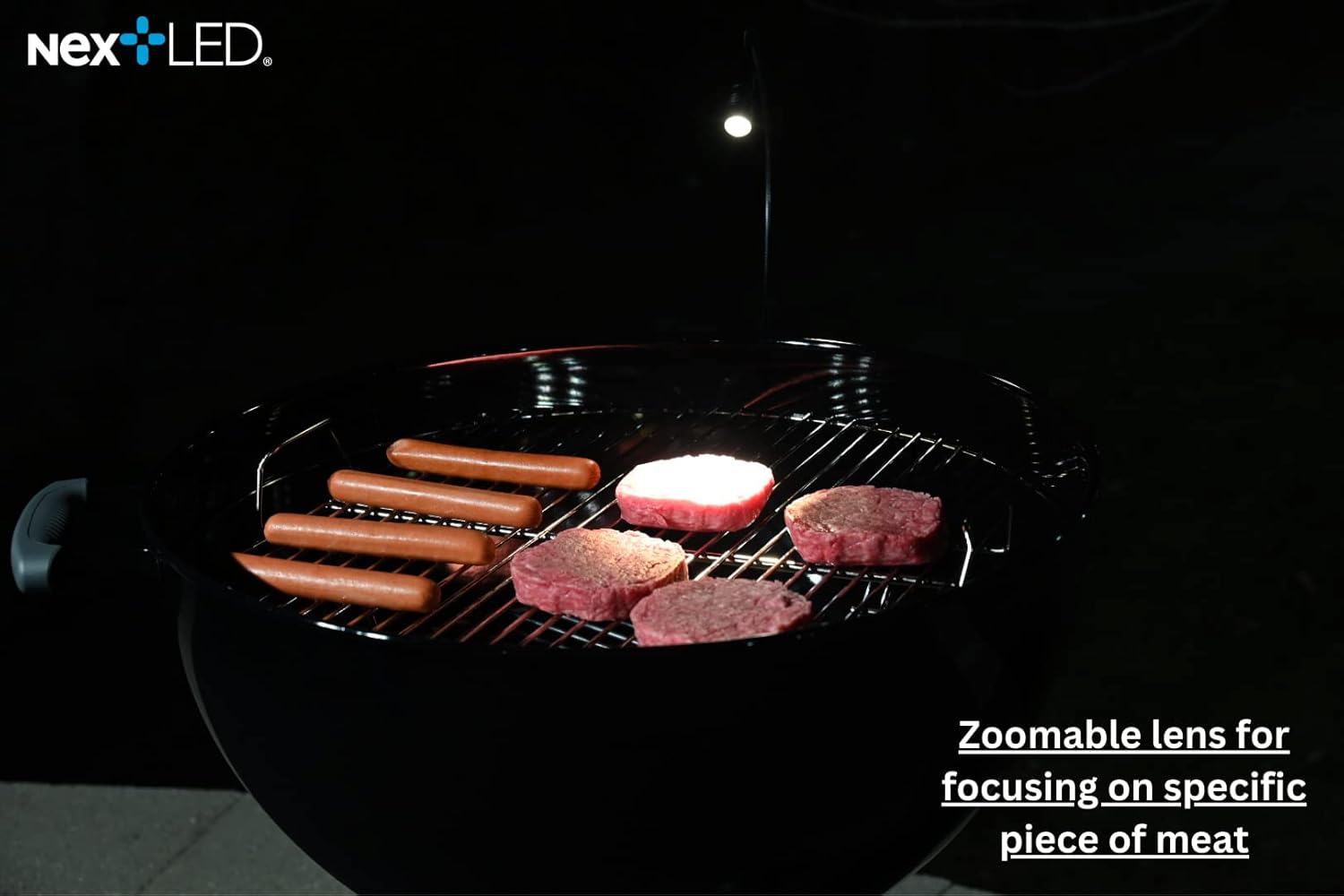 NextLED Battery Powered Flexible Shaft LED Grill Light 9