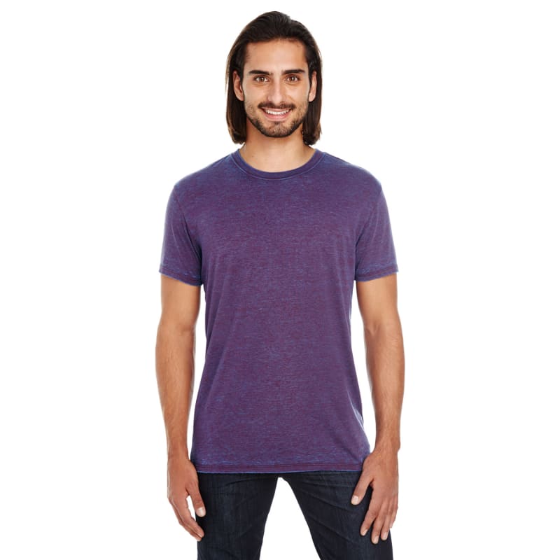 Threadfast Apparel Unisex Cross Dye Short-Sleeve T-Shirt 6