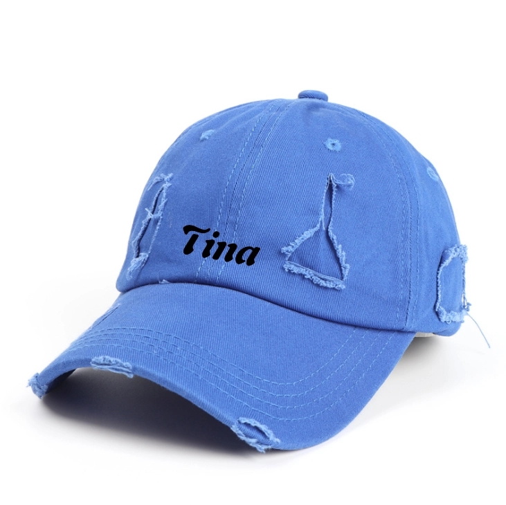 Unisex Washed Ripped cowboy hat Baseball Worker Cap 13