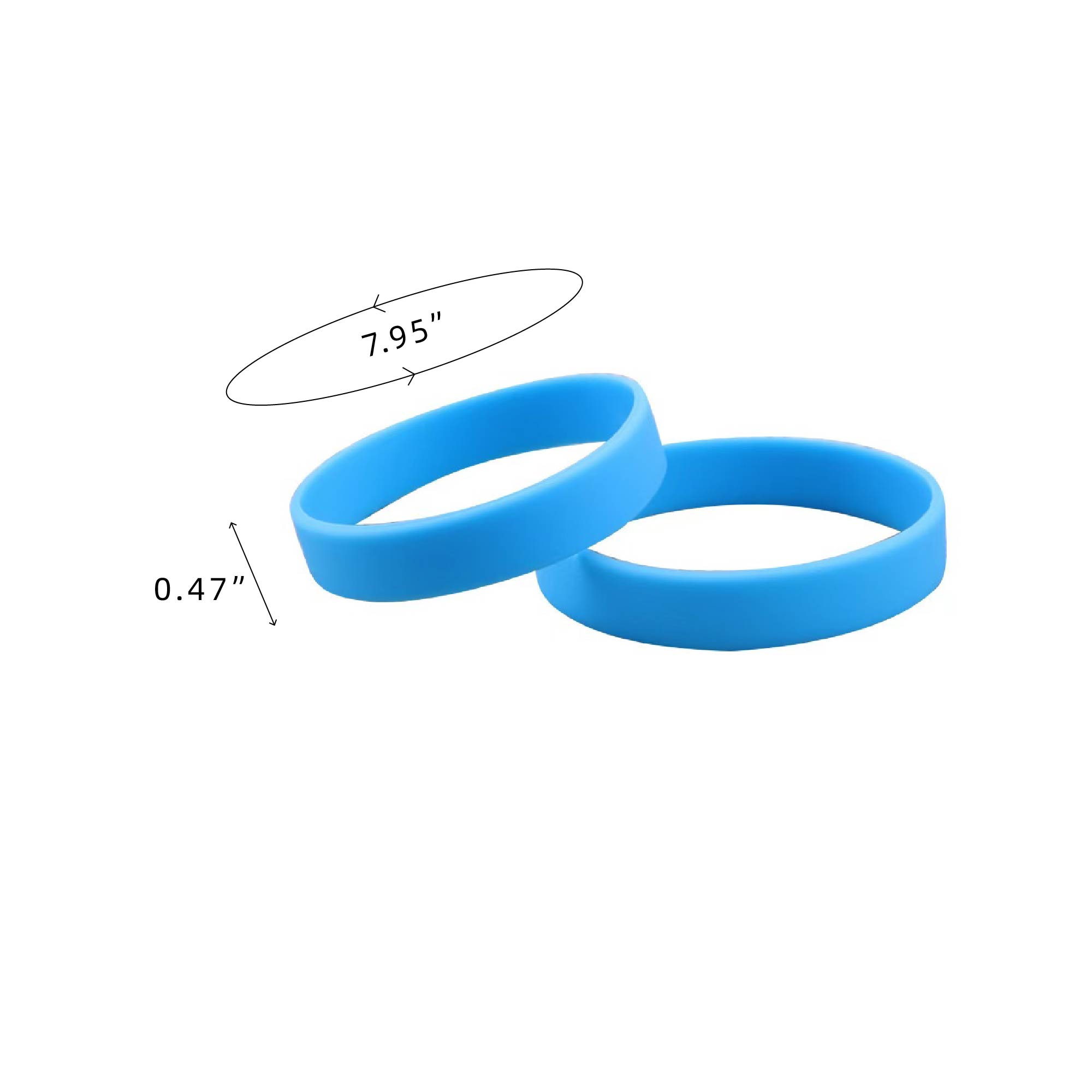 MOQ 10 pcs Silicone Wristbands 2