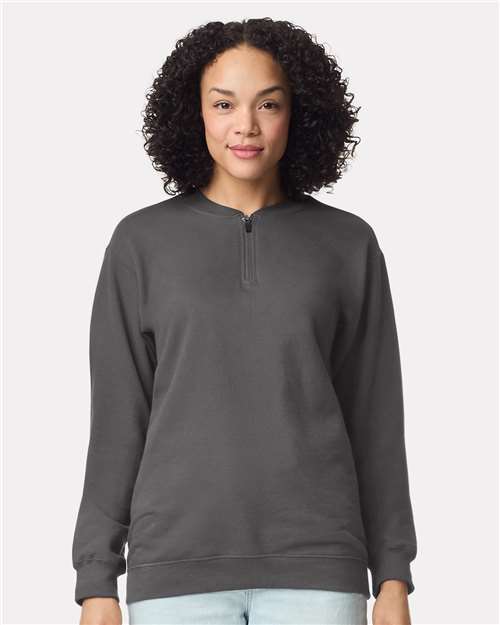 Unisex Softstyle® Midweight Quarter-Zip Sweatshirt - SF008 79
