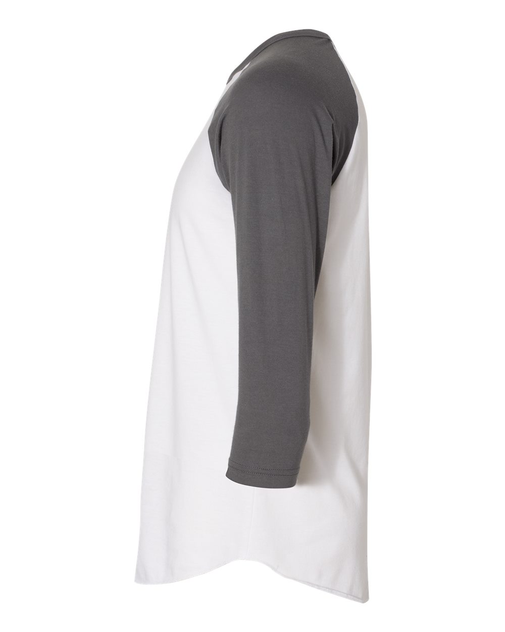 Unisex 50/50 Raglan Three-Quarter Sleeve Tee - BB453W 32