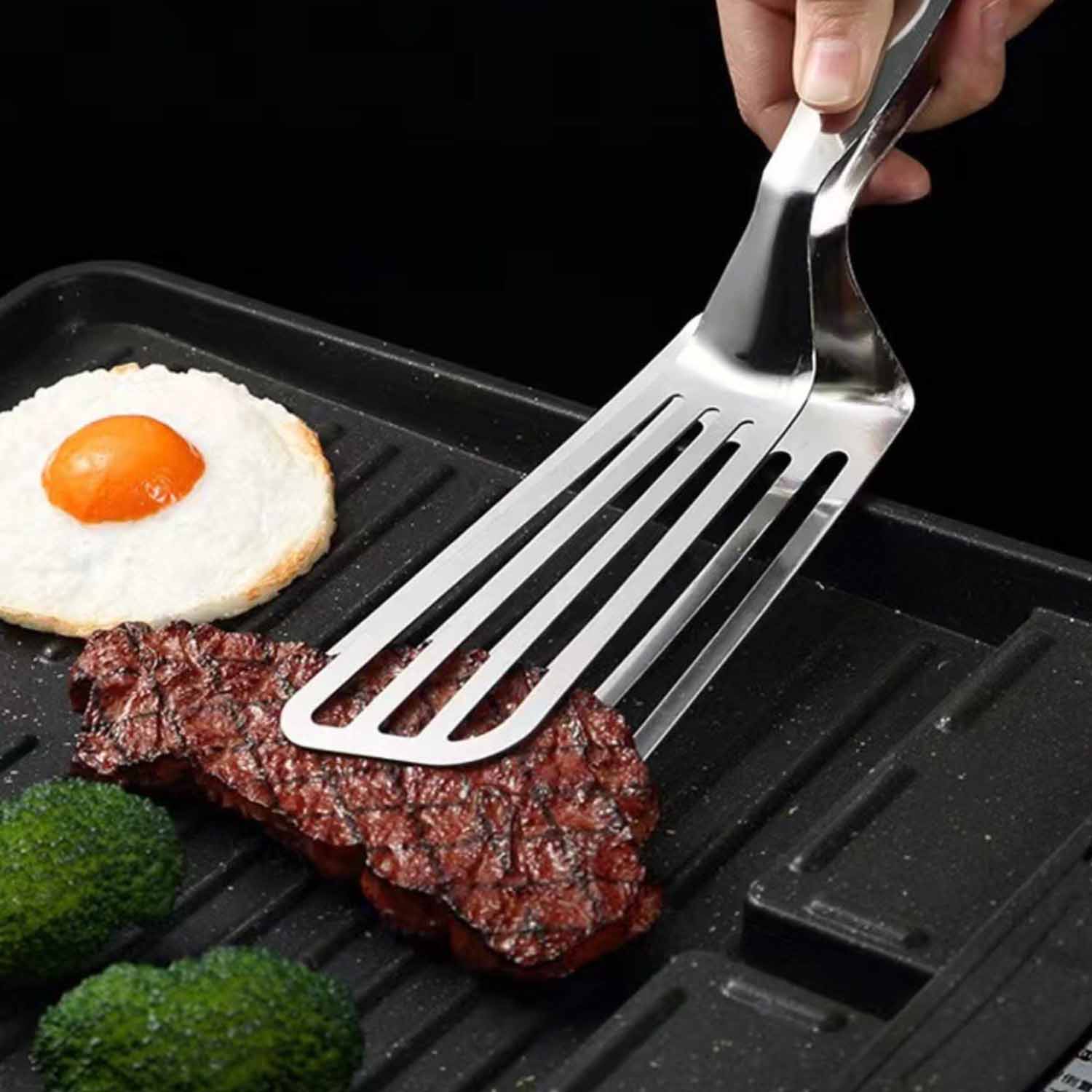 Stainless steel cookware pan-fried fish clips 3