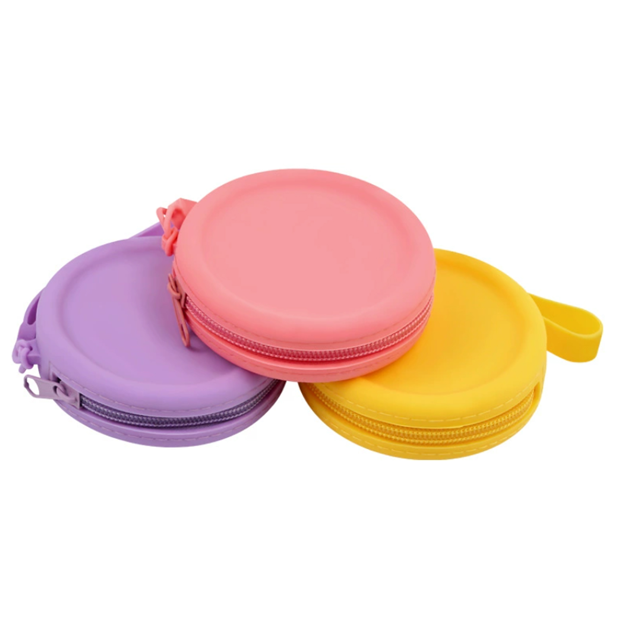 Portable Round Silicone Coin Purse 3