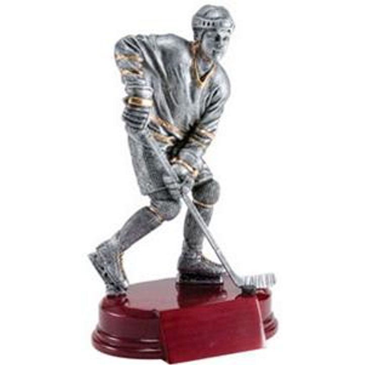 8-3/4" Hockey-Female Resin Figure 1