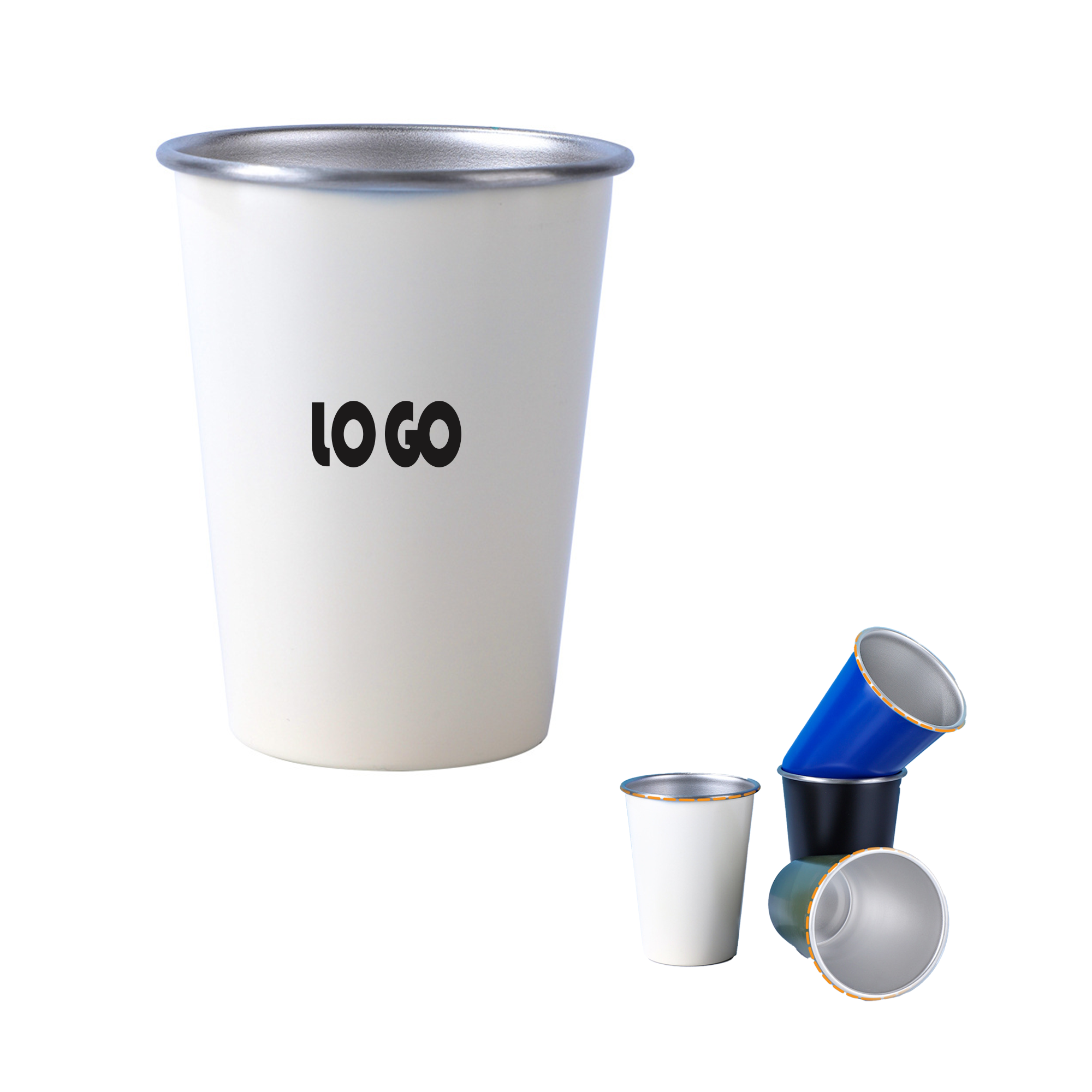 16 oz Stainless Steel Cup 1