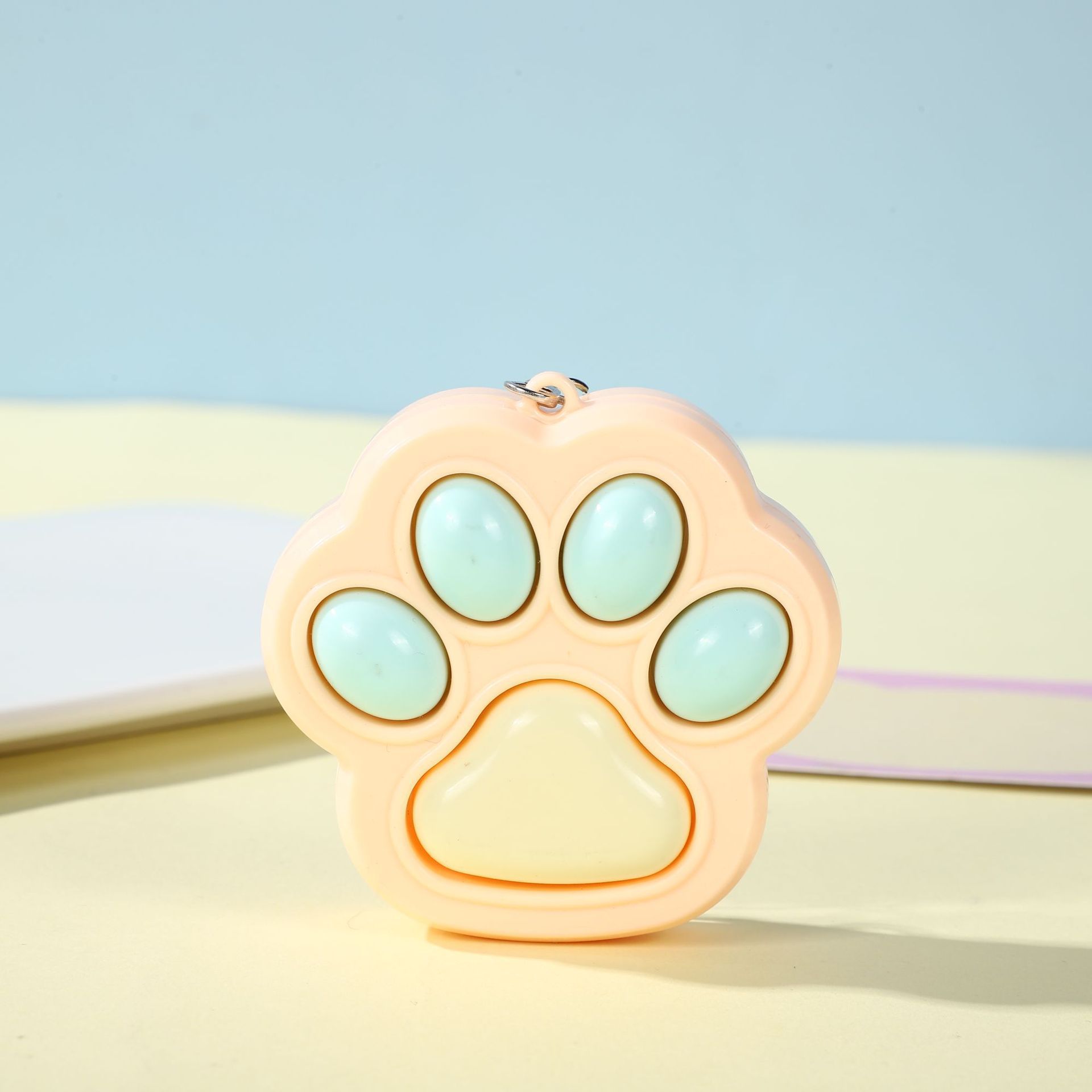 Cat Paw Keychain Fidget Keychain 7