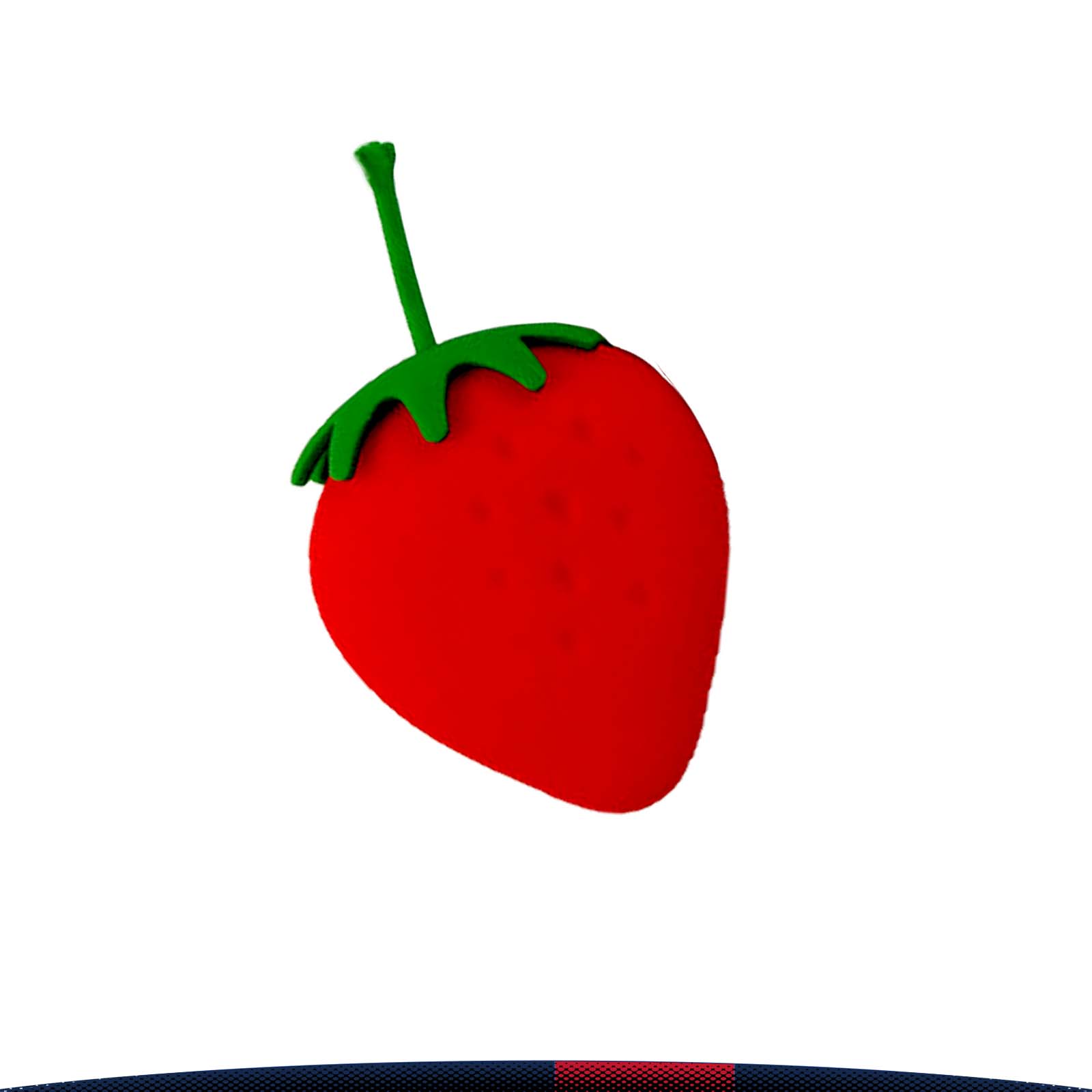 Strawberry Silicone Key Case 1