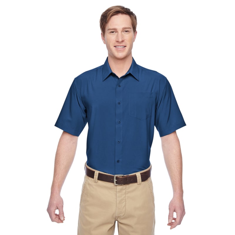 Harriton Men's Paradise Short-Sleeve Performance Shirt 5