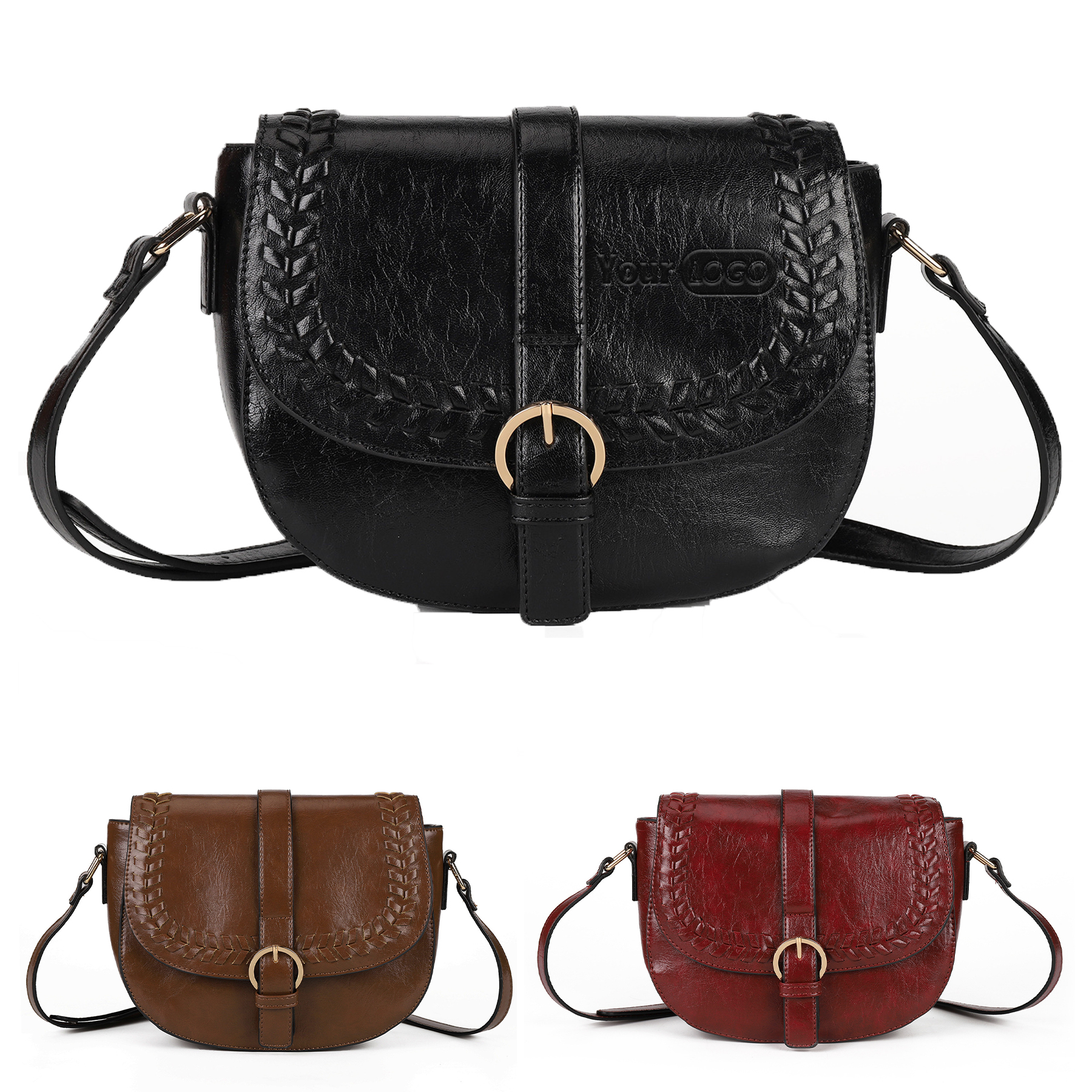 Vintage shoulder cross-body bag 2