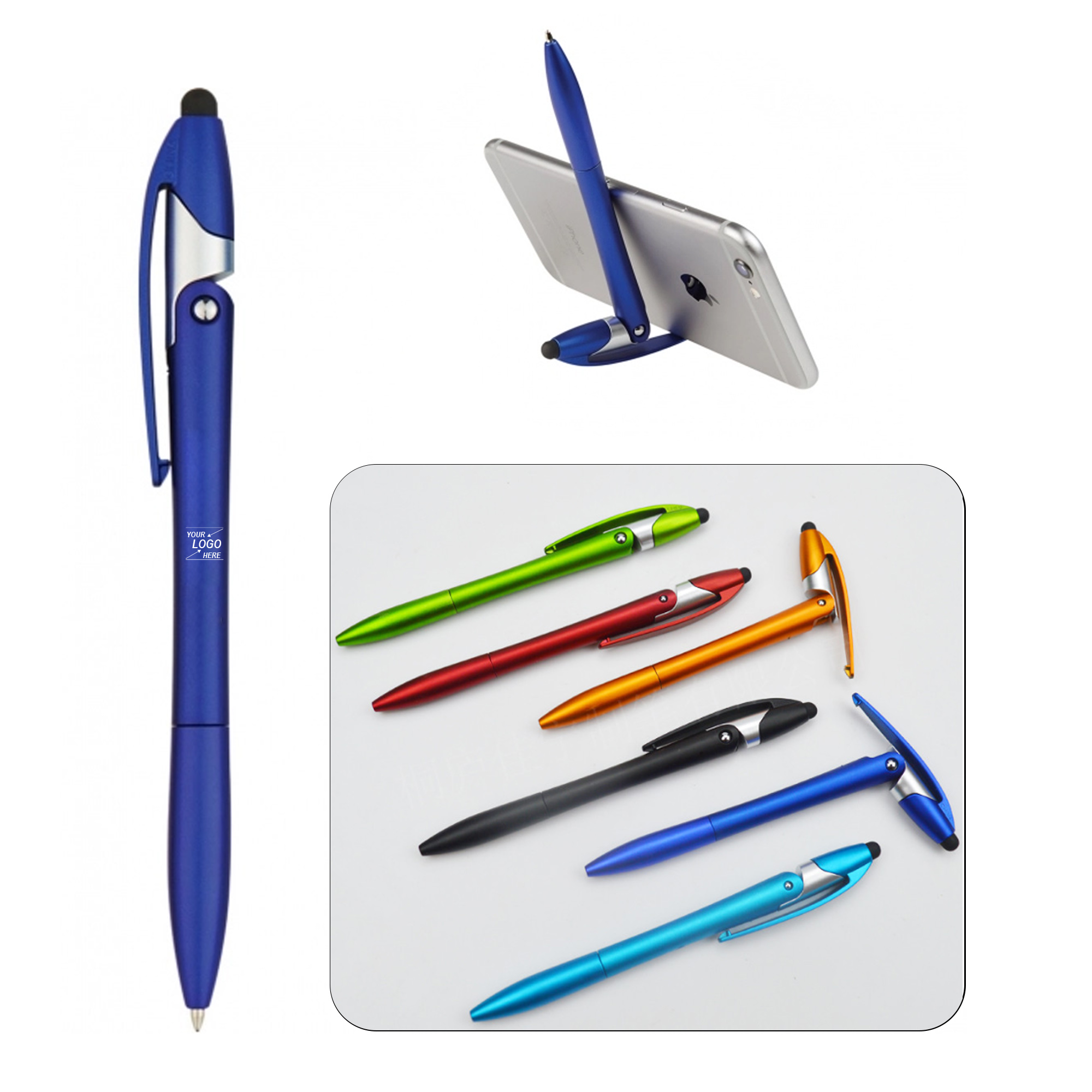 2-in-1 Stylus Pen and Phone Stand