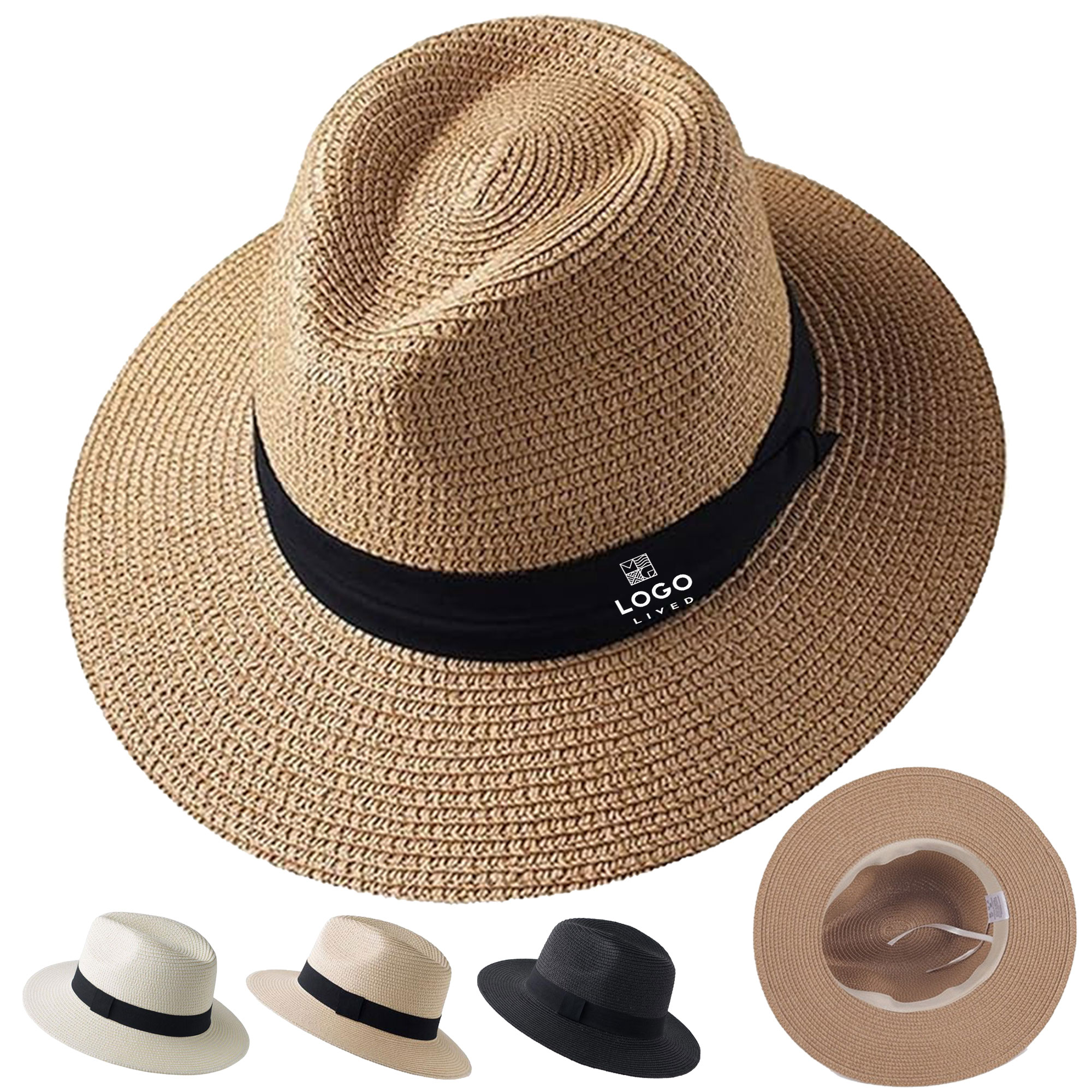Wide Brim Straw Sun Panama Hat 3
