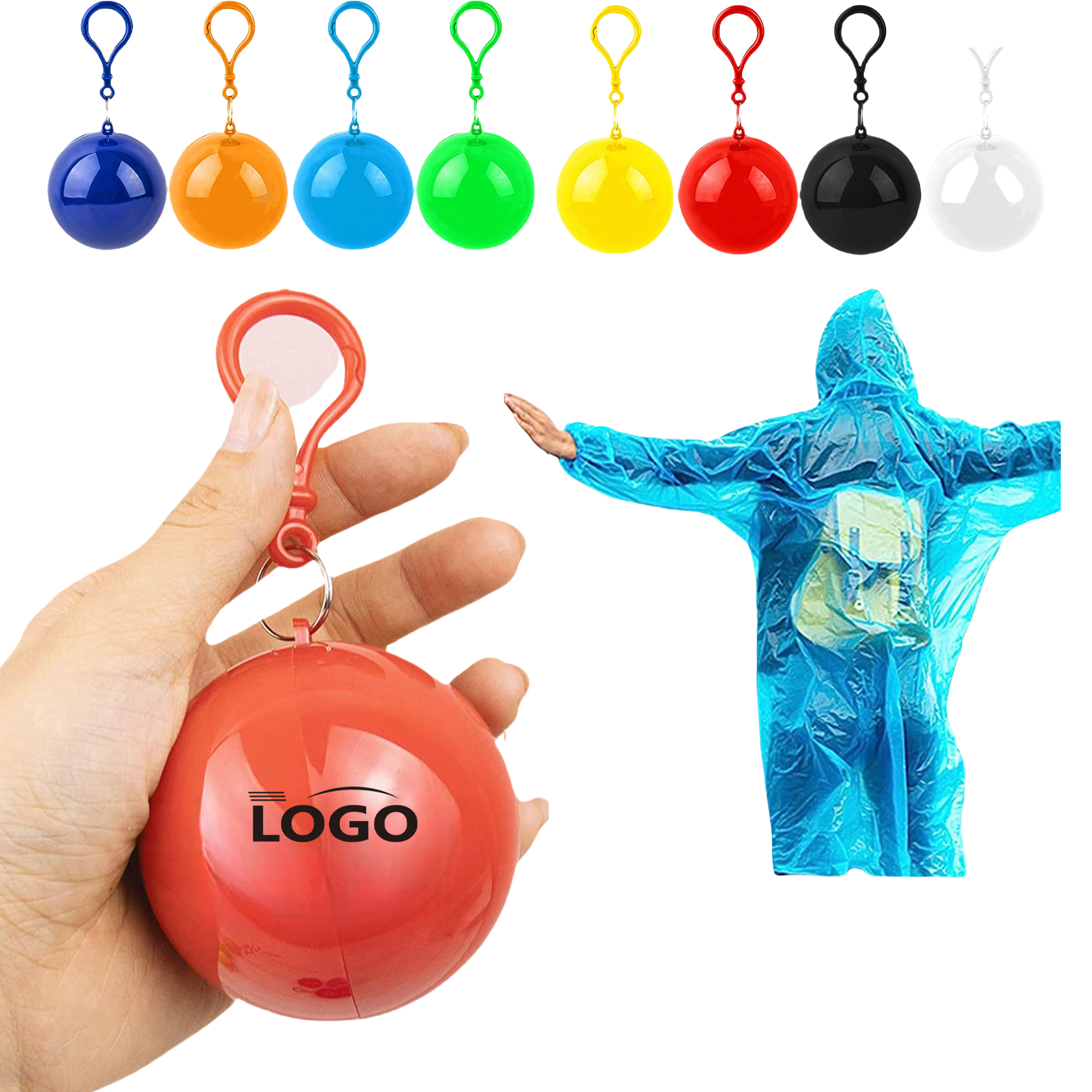 Portable Disposable Emergency Raincoats Ball MOQ20 1